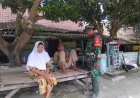 Babinsa Kodim Rembang Giat Komsos